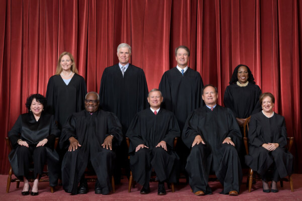 The Supreme Court as composed June 30, 2022 to presen