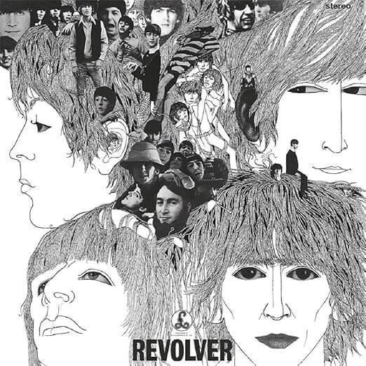 "Revolver" by The Beatles on vinyl