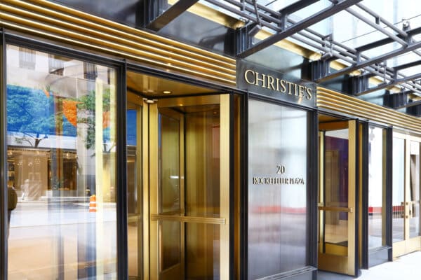 Christie's New York entrance