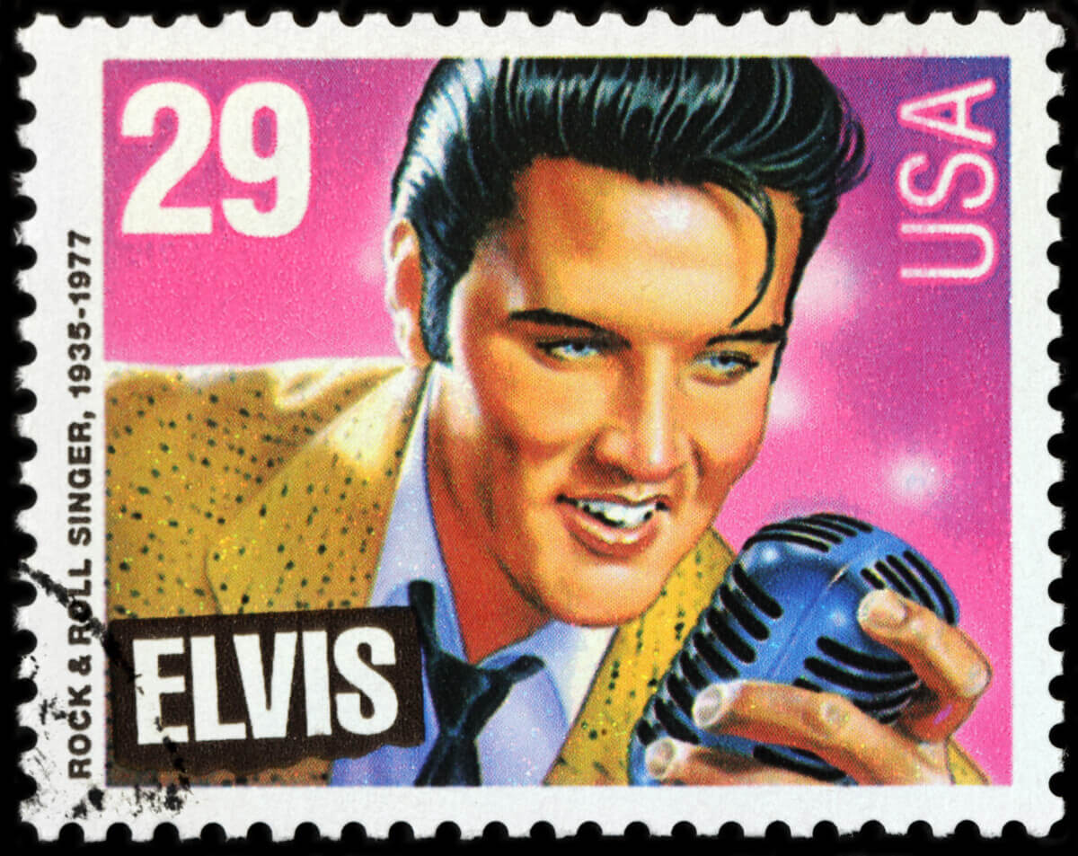 Elvis Presley stamp