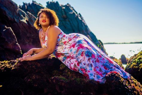 Plus-size model