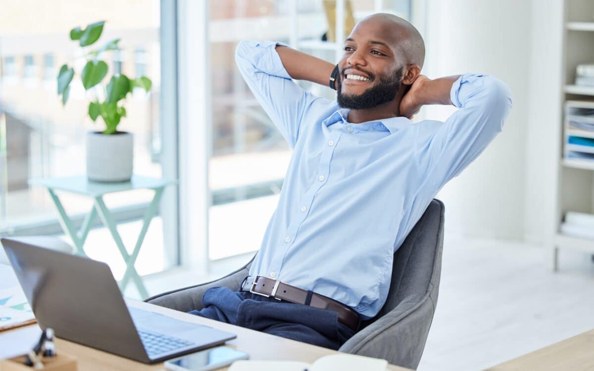 Happy at work