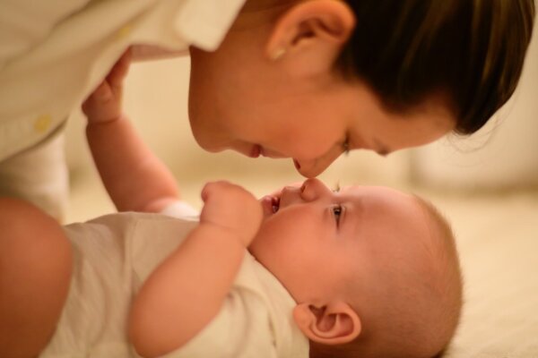 Mom and child photo