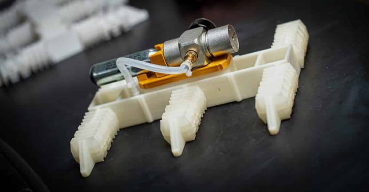 3D-printed robot