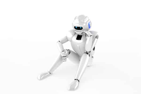 Sad robot