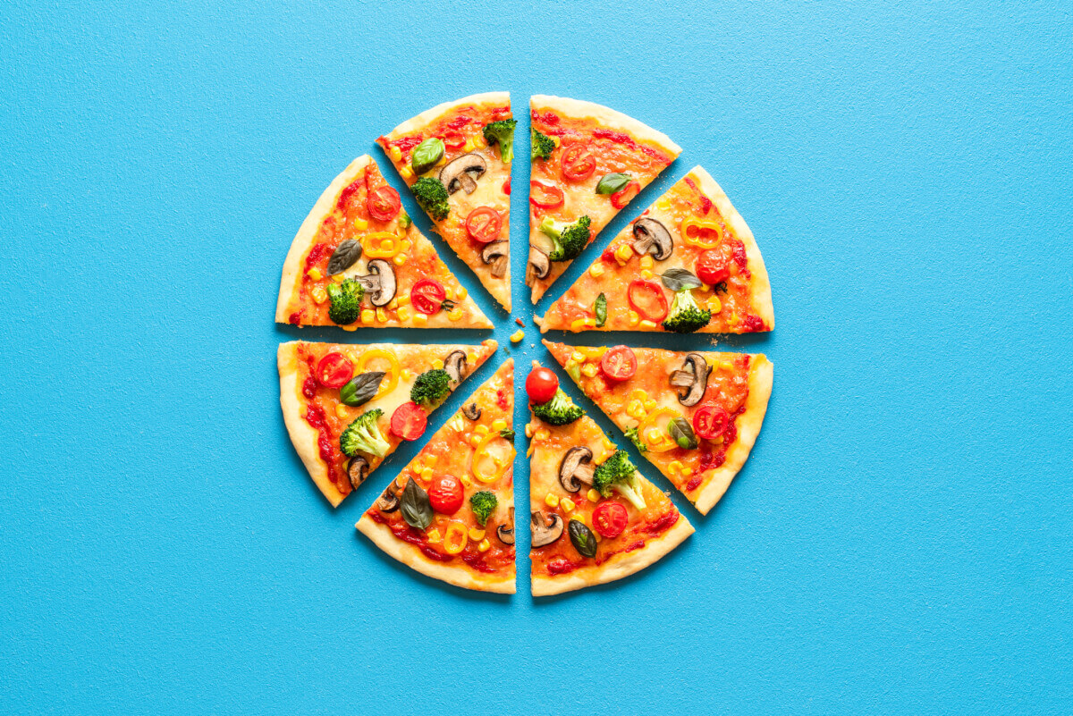 Vegan pizza